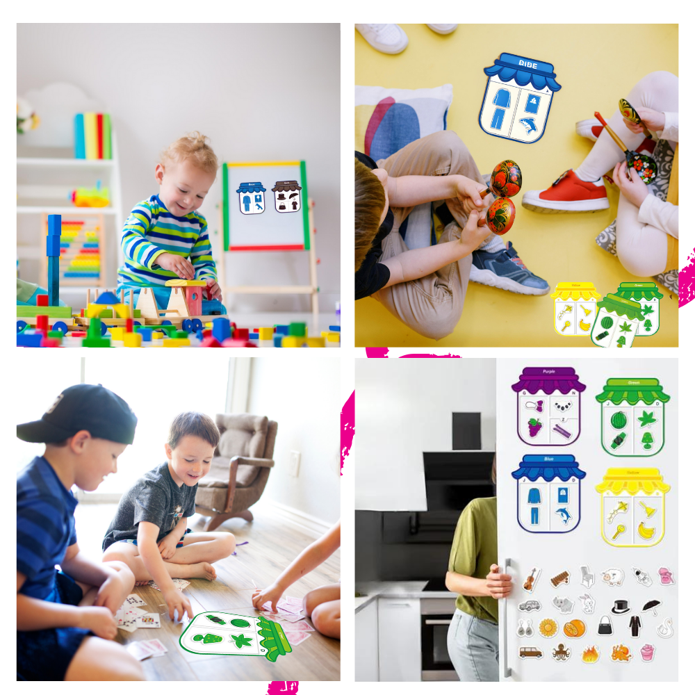 Colorful Educational Magnets