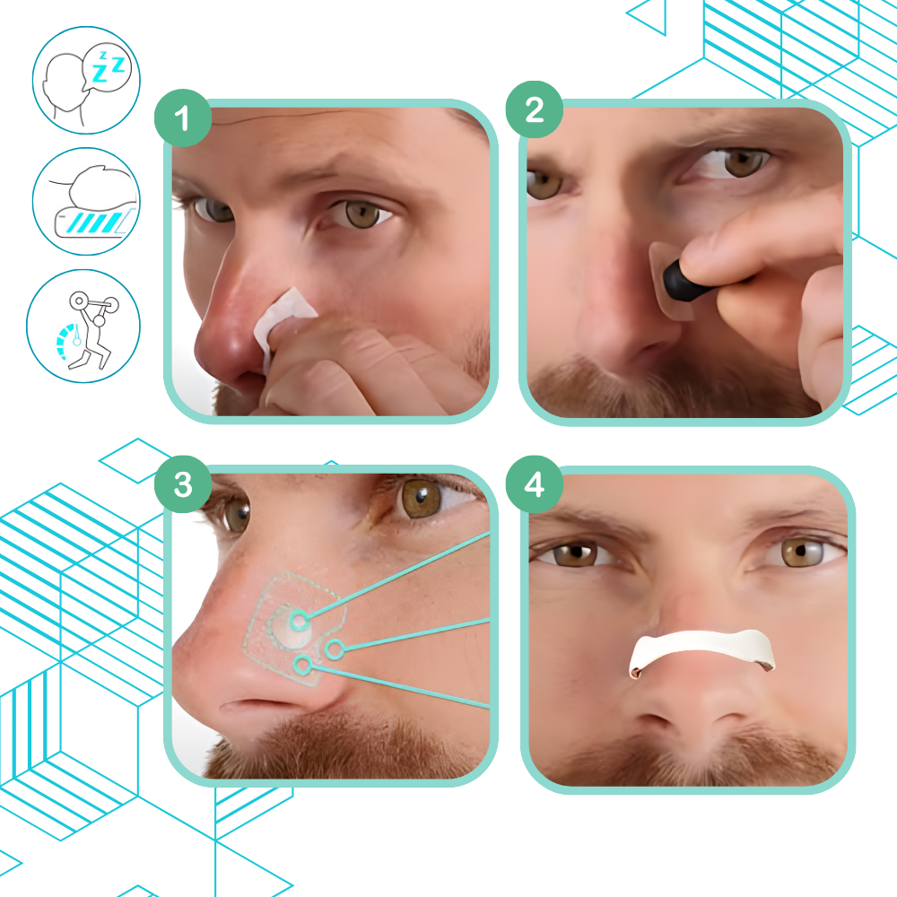 Comfortable Nasal Breathing Strips