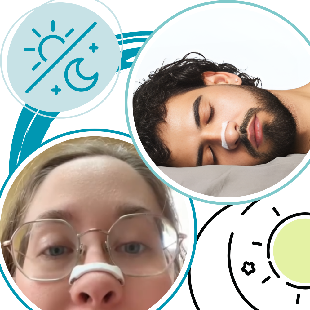 Comfortable Nasal Breathing Strips