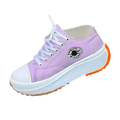 Comfortably Elevated Slip-Free Canvas Sneaker
