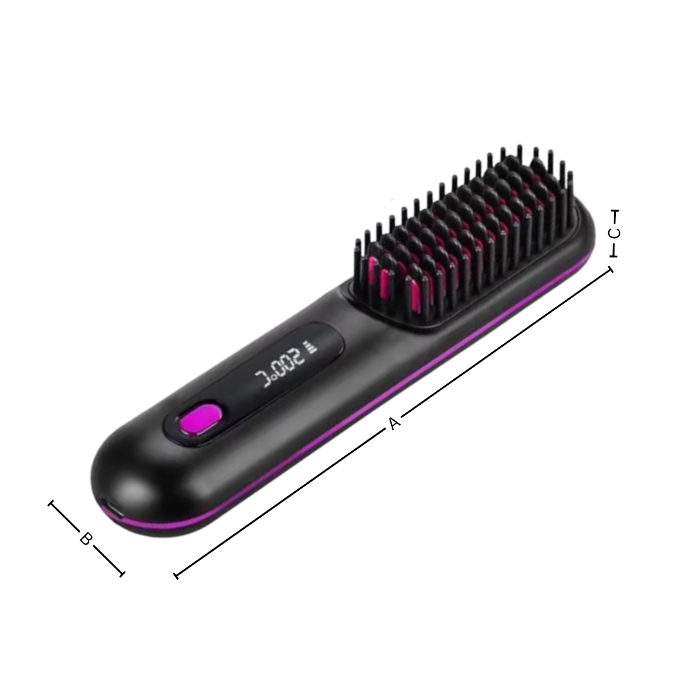 Confidence Boost Hair Straight Heat Brush