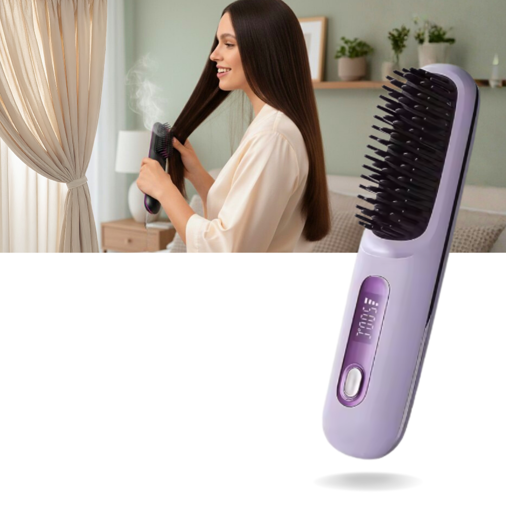Confidence Boost Hair Straight Heat Brush