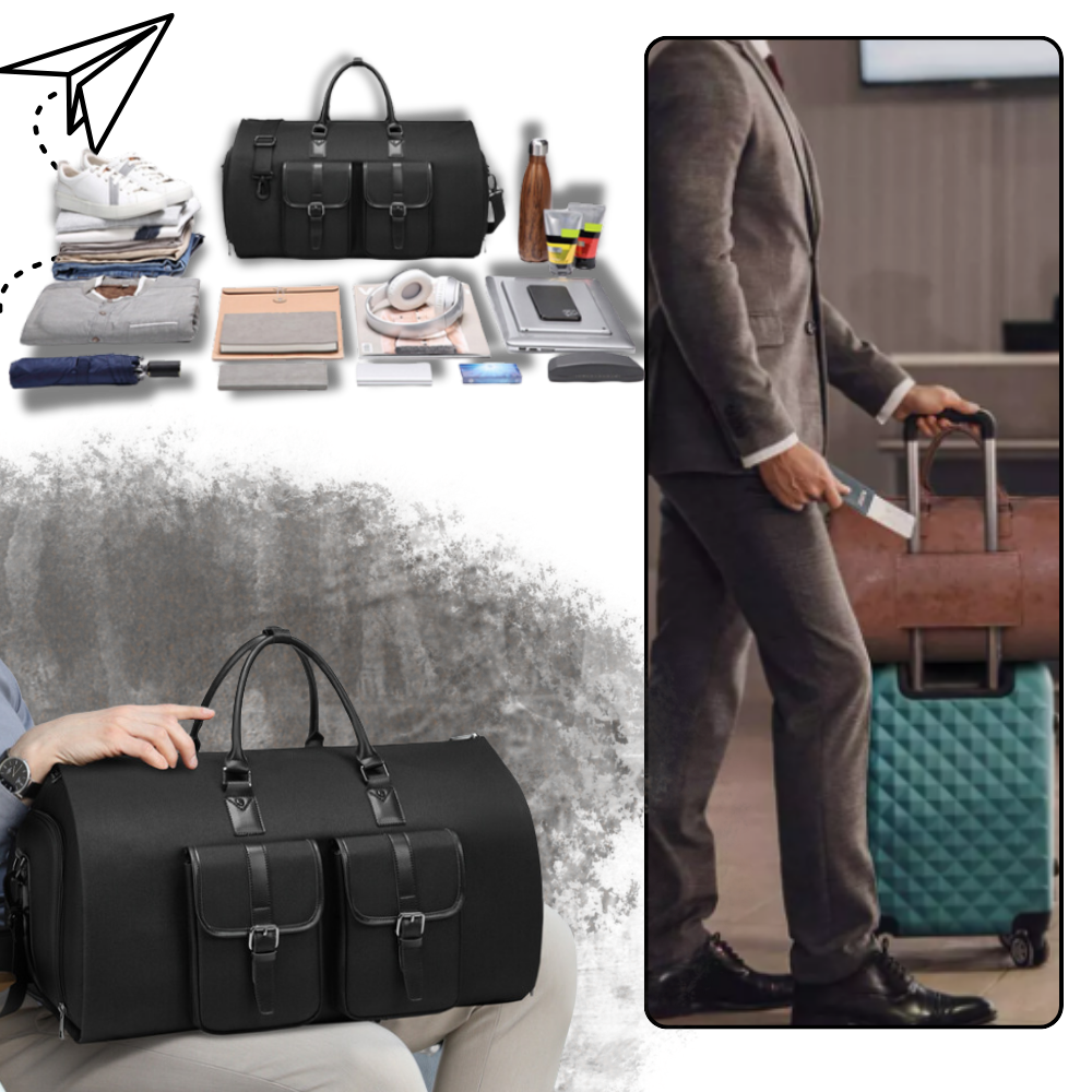 Convertible Garment Duffel Bag
