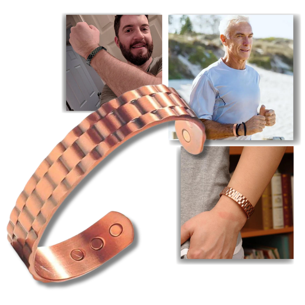 Copper Magnetic Therapy Bracelet