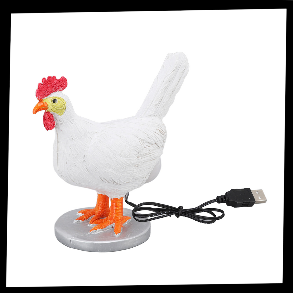 Cozy Chicken Egg Lamp