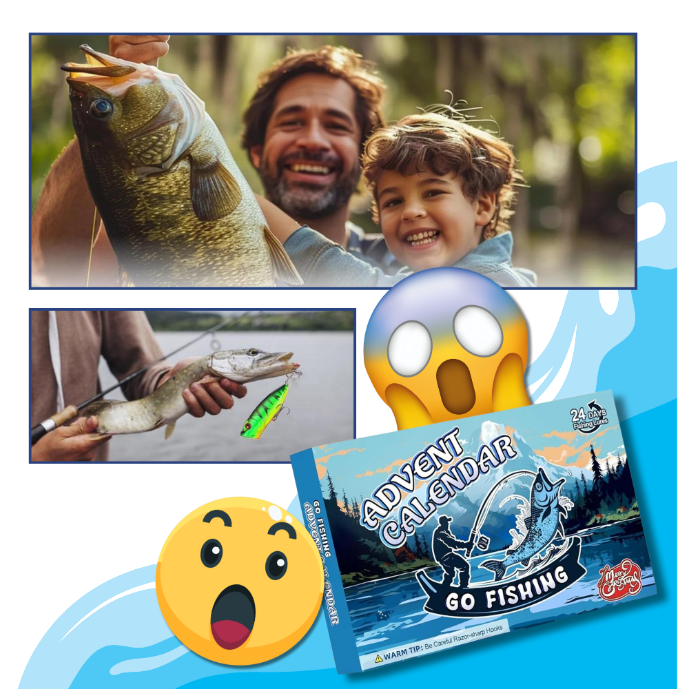 Daily Surprises Fishing Advent Calendar