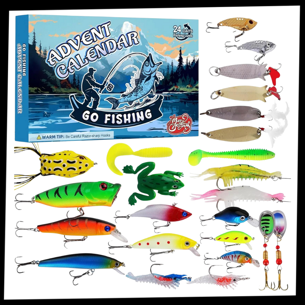 Daily Surprises Fishing Advent Calendar