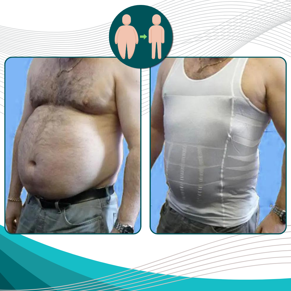 Discreet Men's Slimming Body Shaper