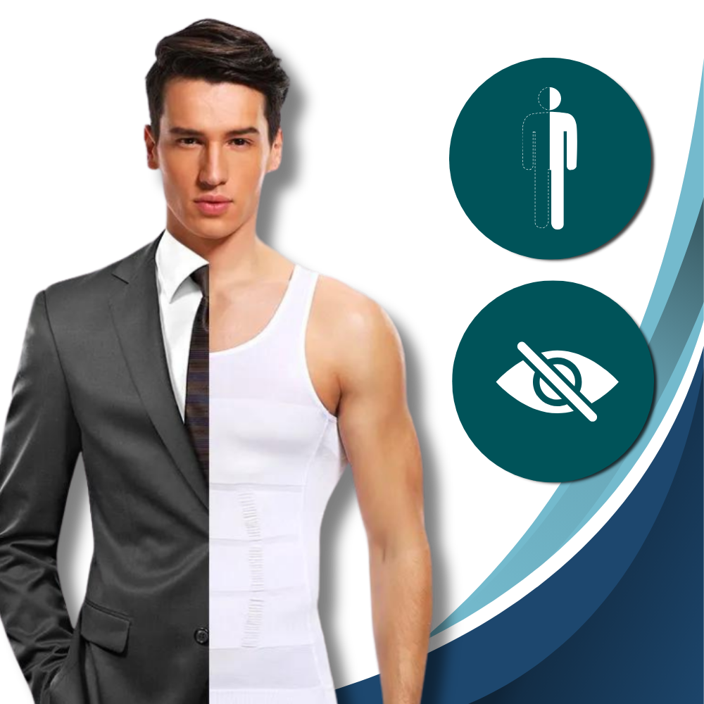 Discreet Men's Slimming Body Shaper