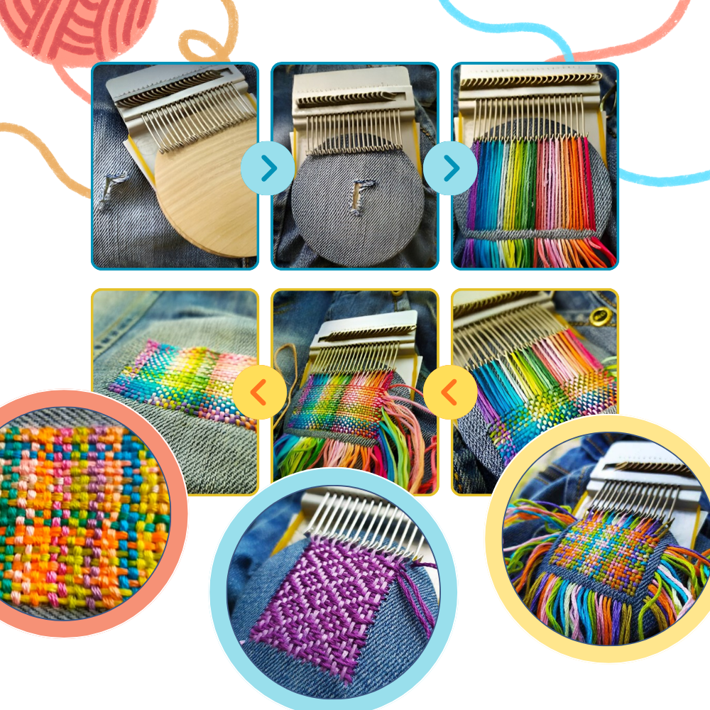 DIY Fabric Repair Loom