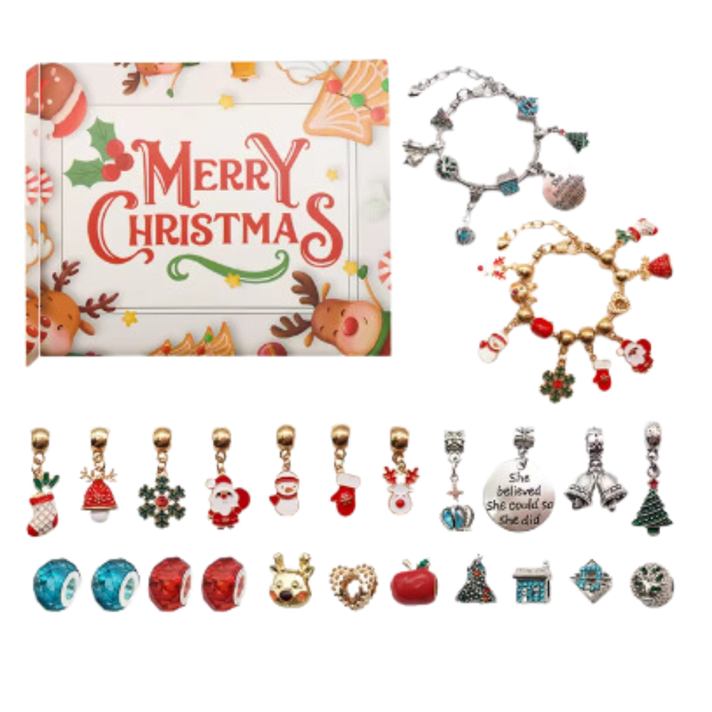 DIY Jewelry 24-day Countdown Advent Calendar