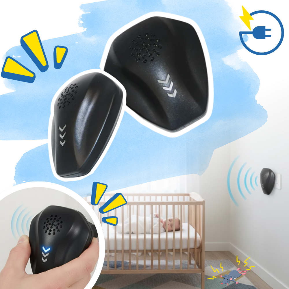 Dual Ultrasonic Pest Repeller