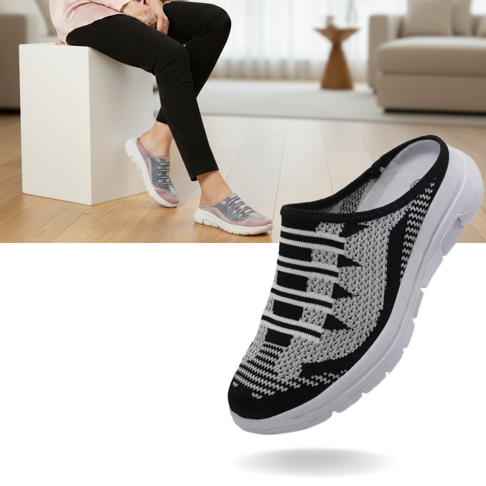 Easy Slip-On Comfort Flat Mules