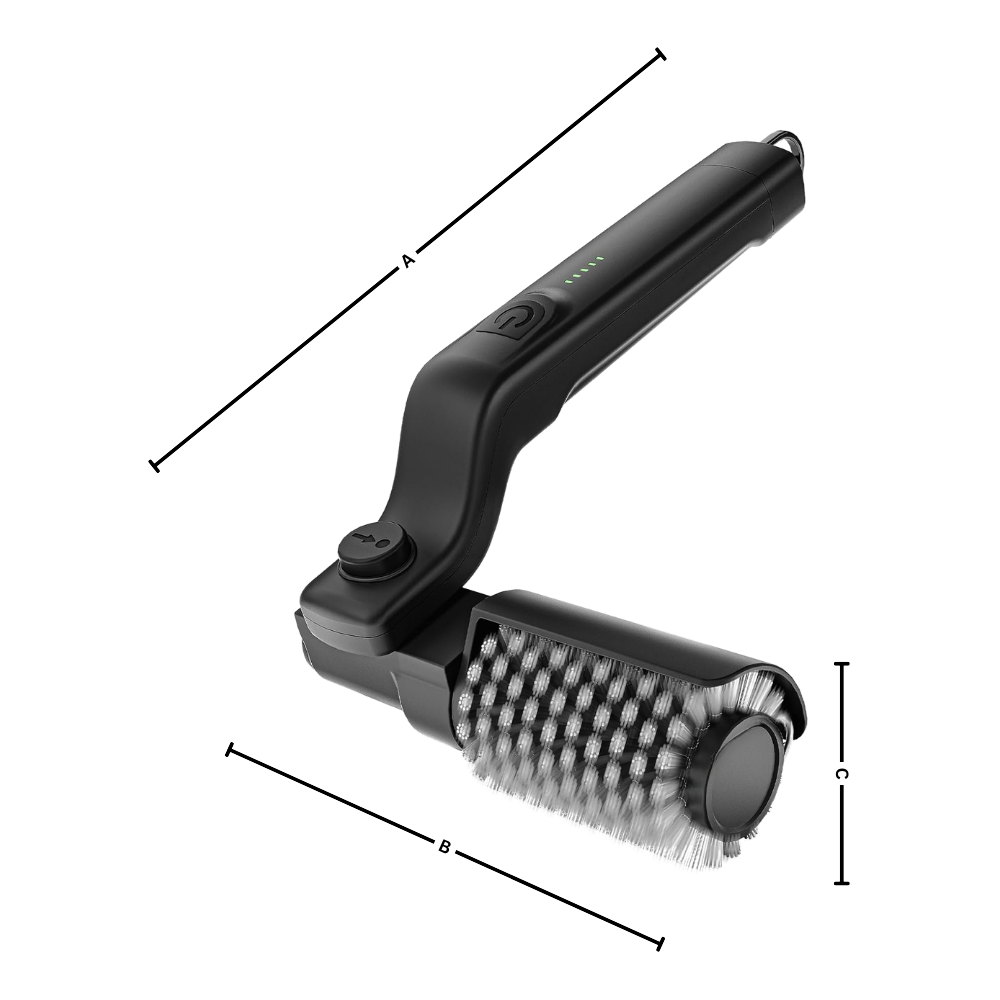 Effortlessly Convenient Cordless Grill Brush