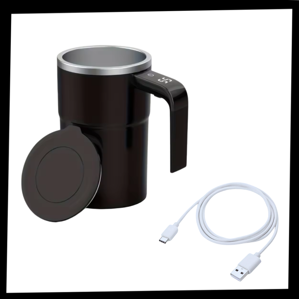 Effortlessly Smart Self-Stirring Cup