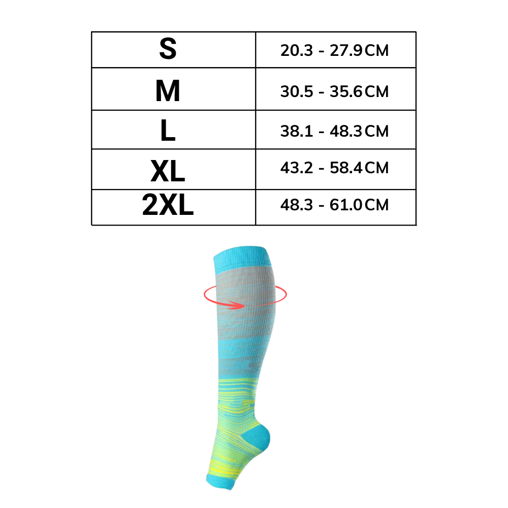 Elastic Open Toe Compression Sock