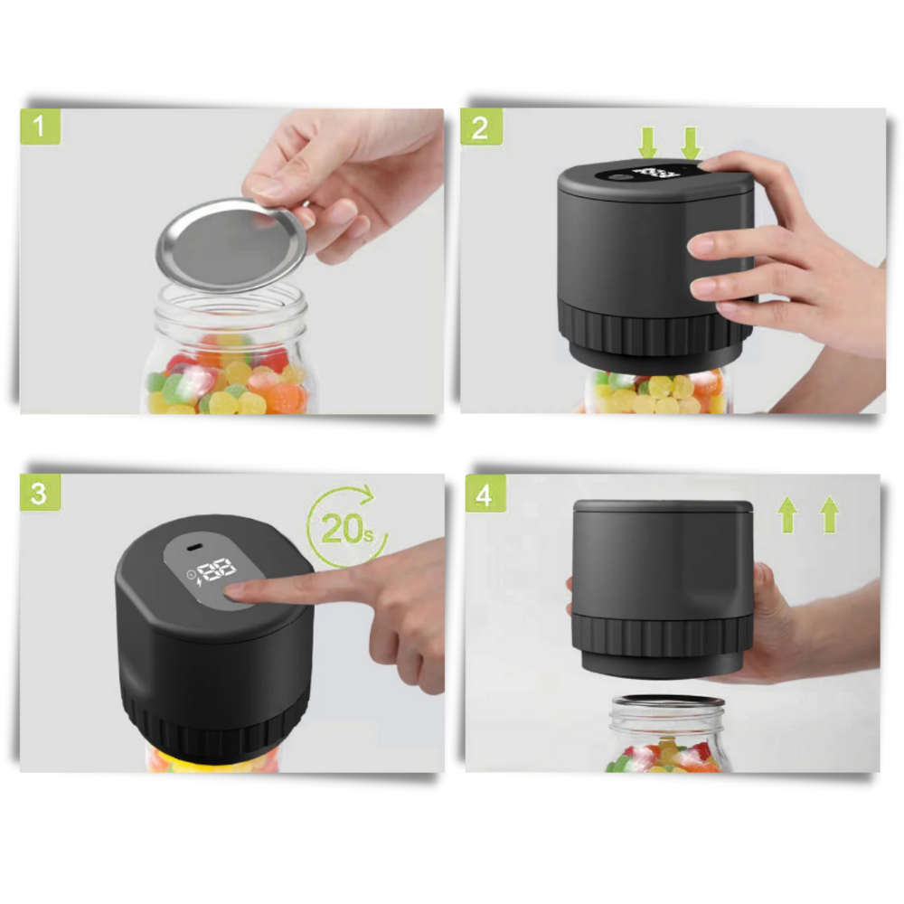 Electric Mason Jar Vacuum Sealer