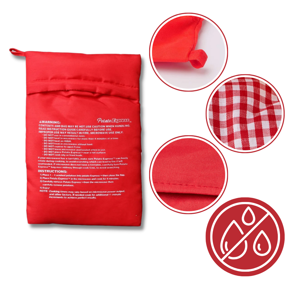 Energy Efficient Microwave Potato Bag
