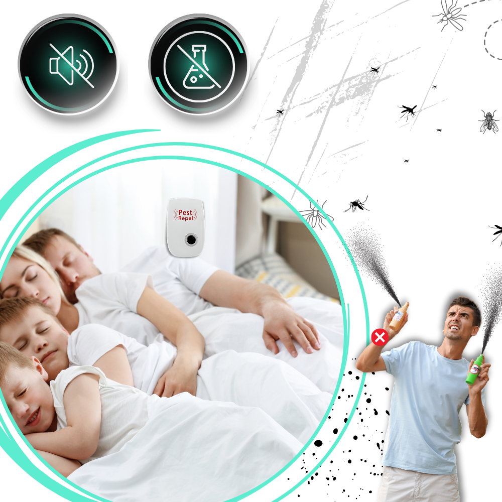 Energy Efficient Ultrasonic Pest Repeller