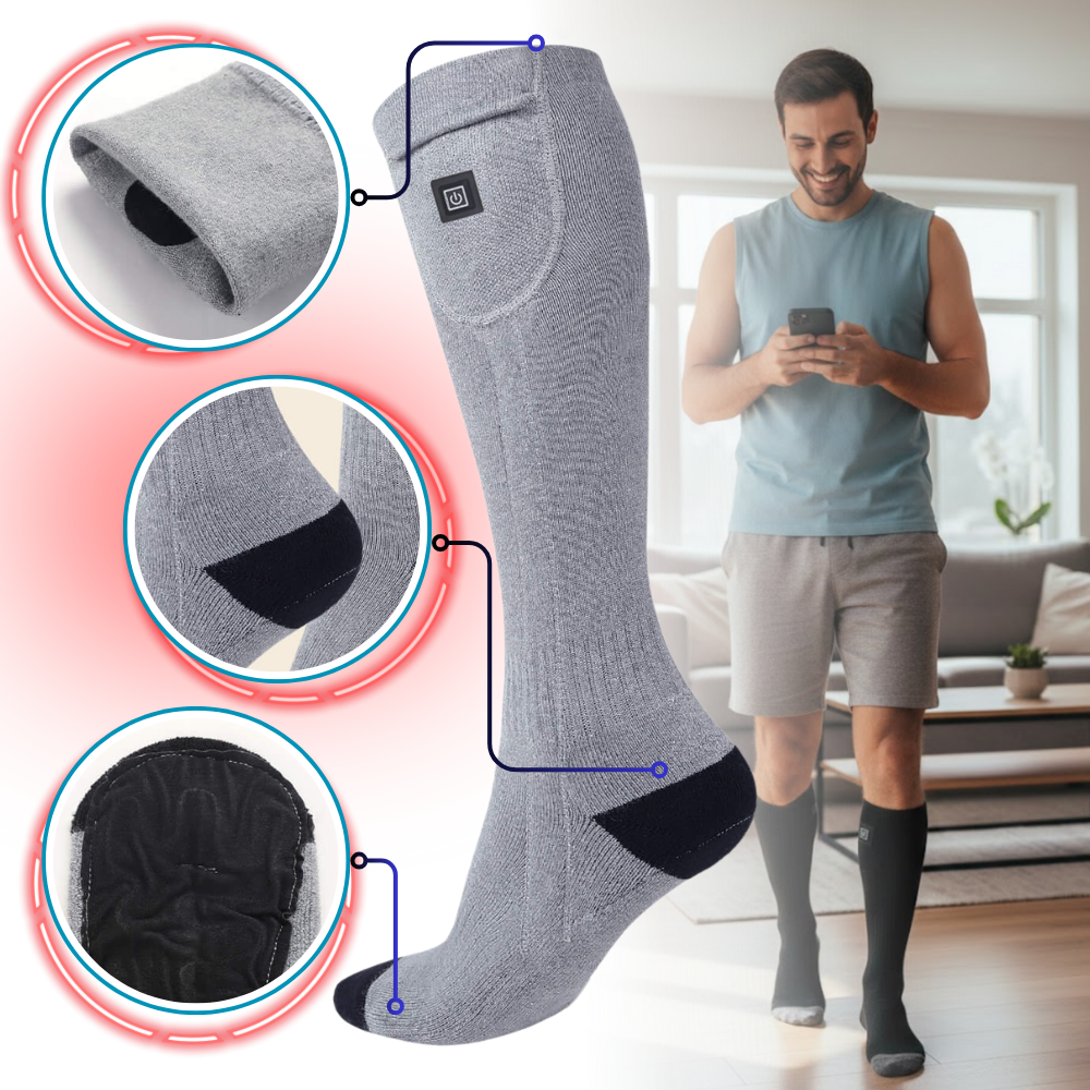 Ergonomic Electric Heating Socks