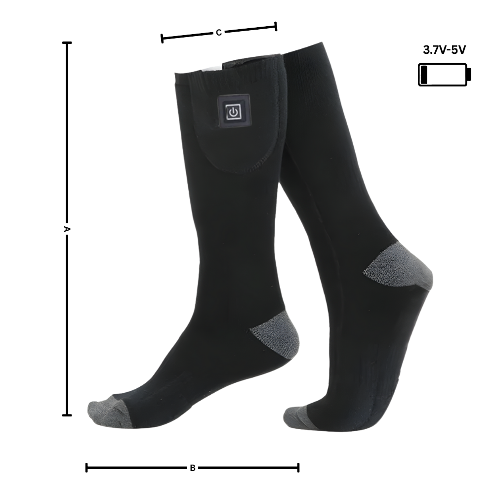 Ergonomic Electric Heating Socks