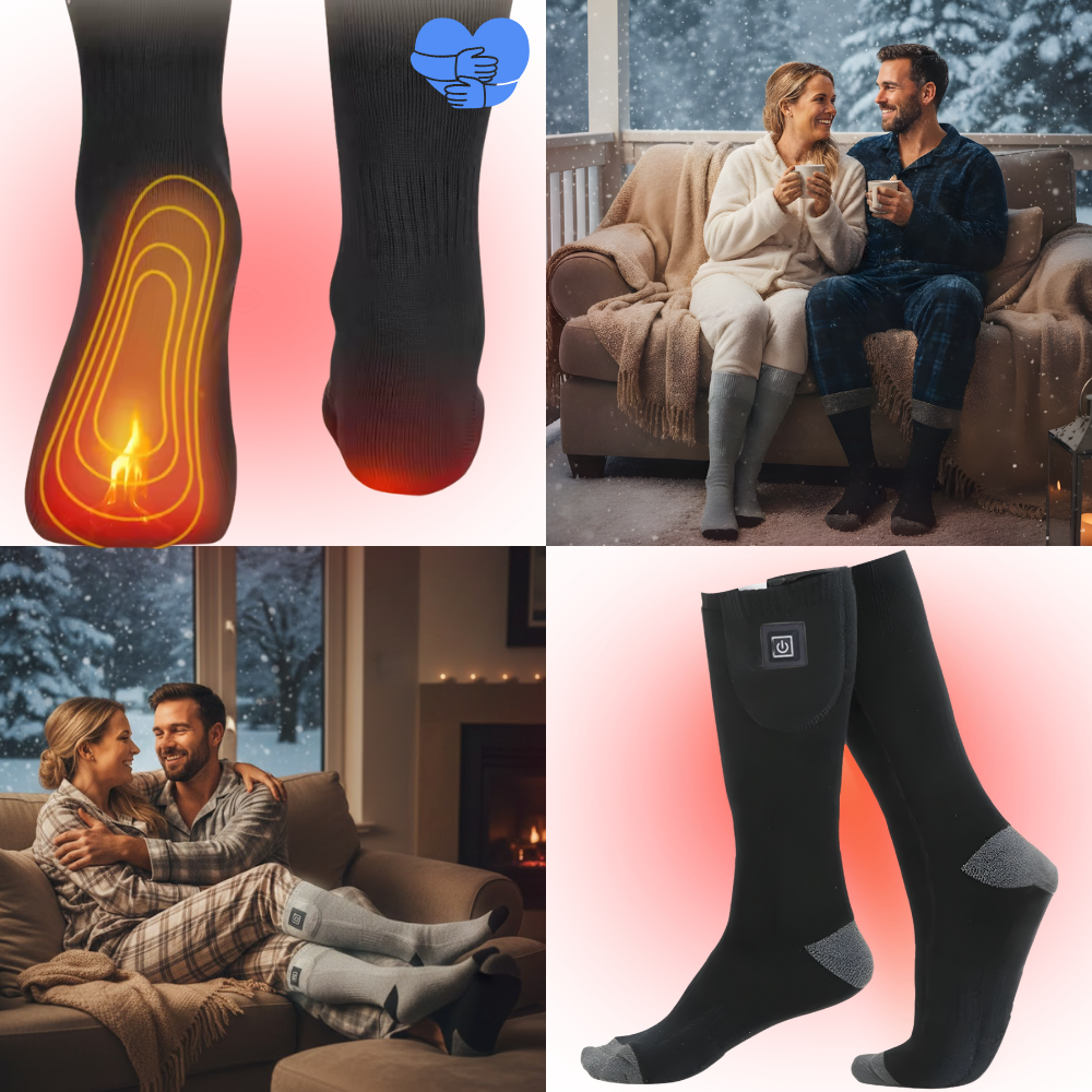 Ergonomic Electric Heating Socks