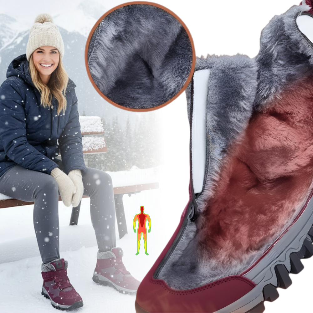Fleece-Lined Warm Winter Shoes