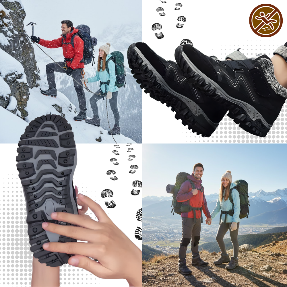 Fleece-Lined Warm Winter Shoes