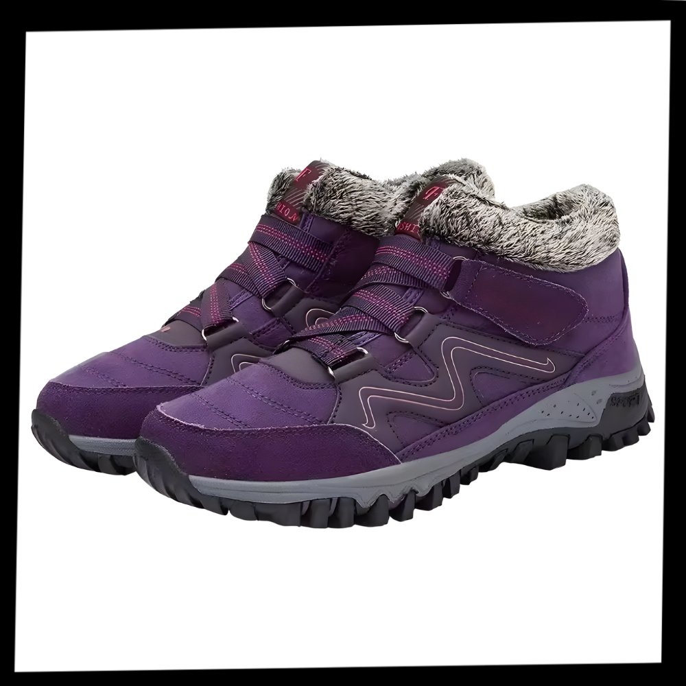 Fleece-Lined Warm Winter Shoes