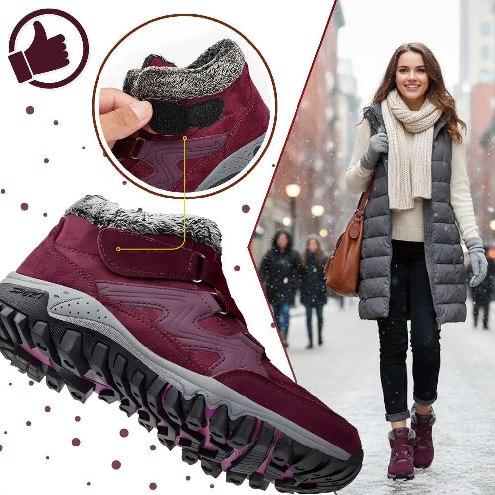 Fleece-Lined Warm Winter Shoes