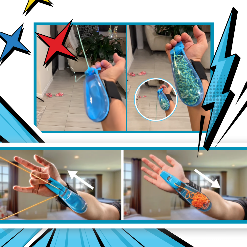 Glowing Spider Web Toy