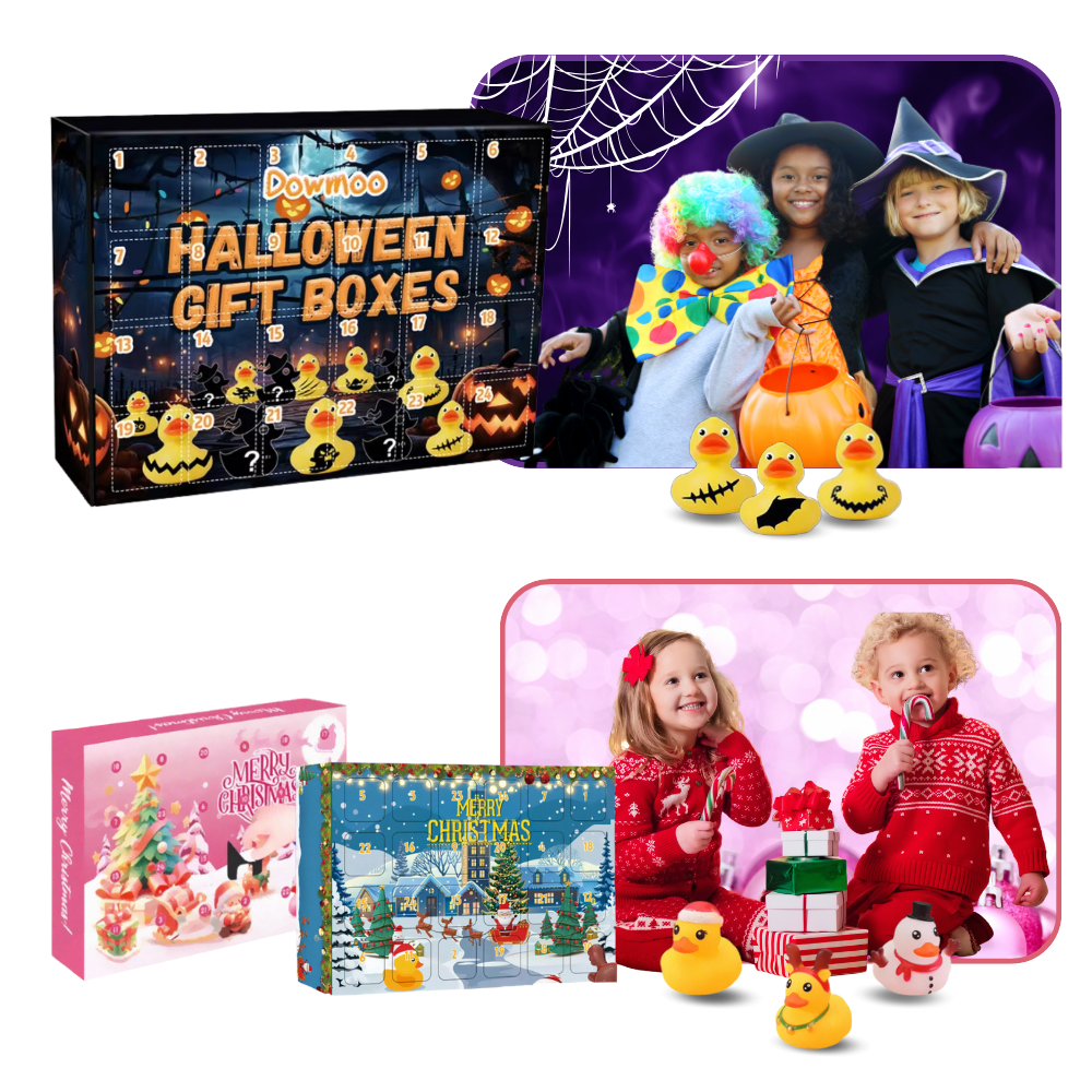 Halloween & Christmas Themed Duck Advent Calendar