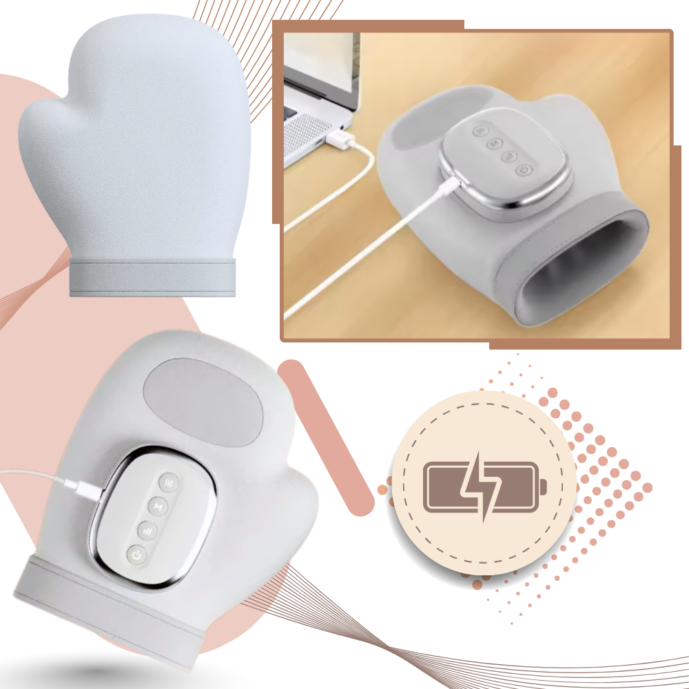 Heat Compression Massage Glove