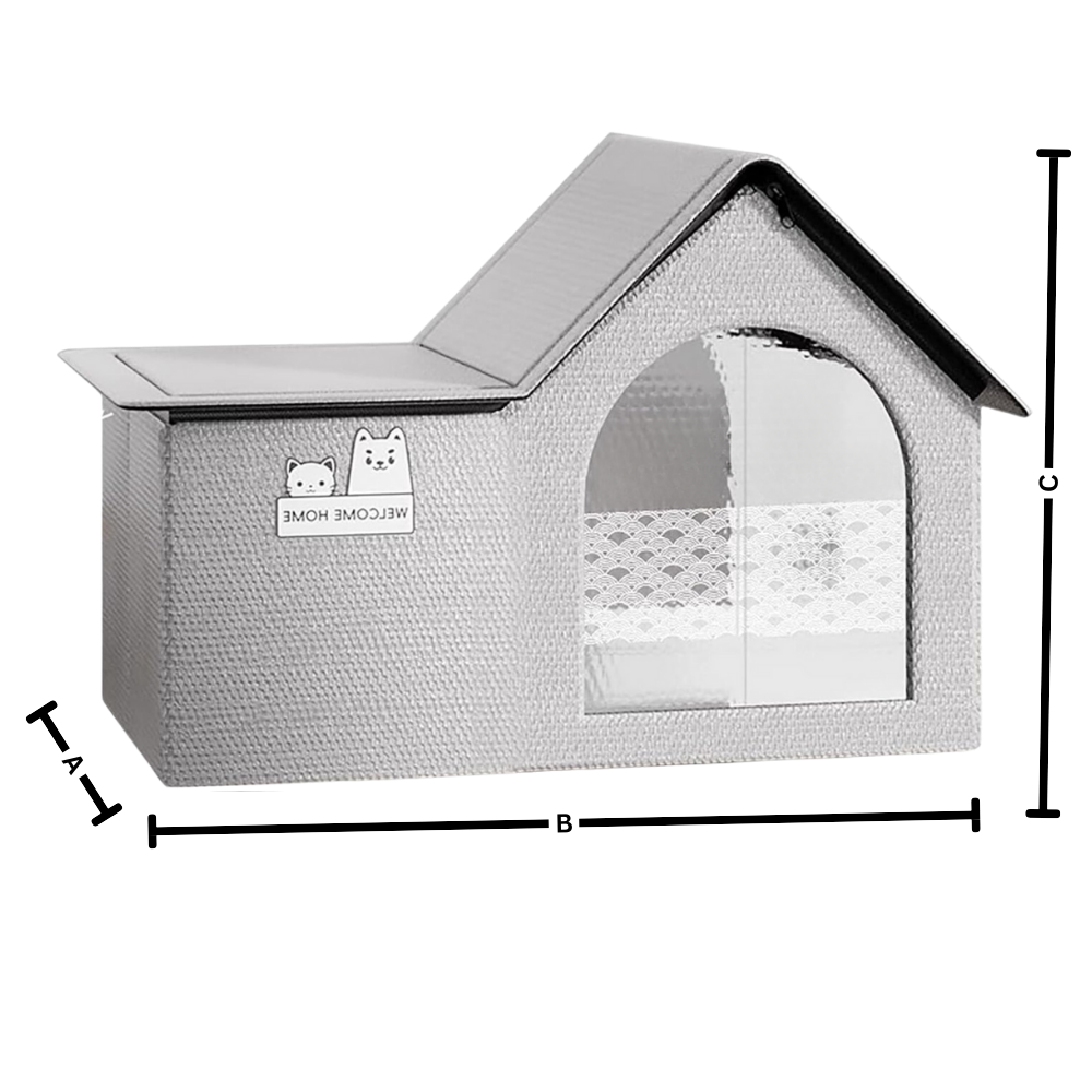 Heat Reflective Insulation Cool Cat House