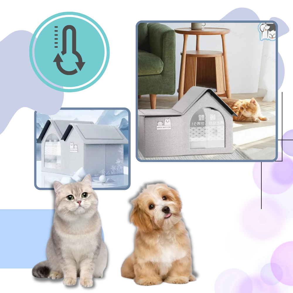 Heat Reflective Insulation Cool Cat House