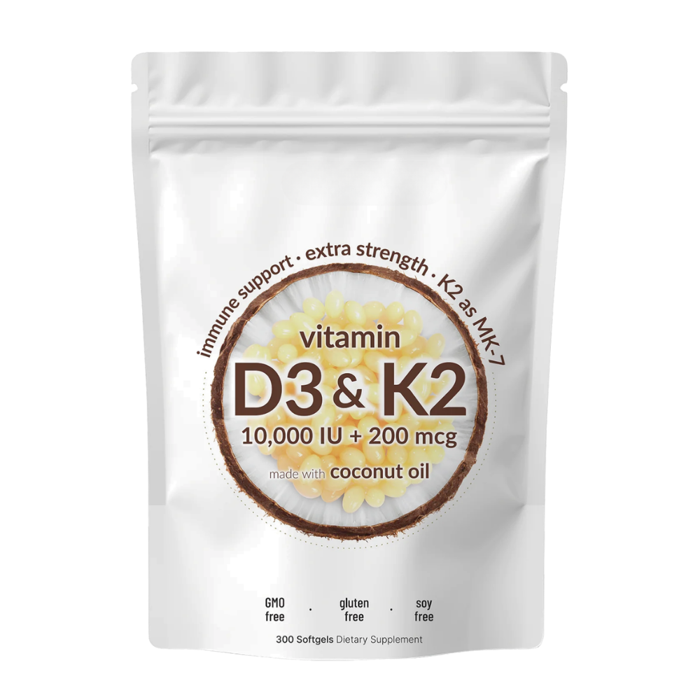 High-Potency D3 & K2 Softgels