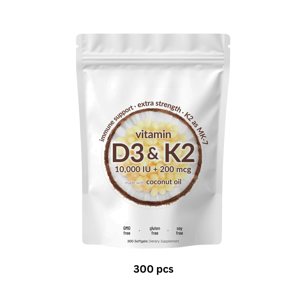 High-Potency D3 & K2 Softgels