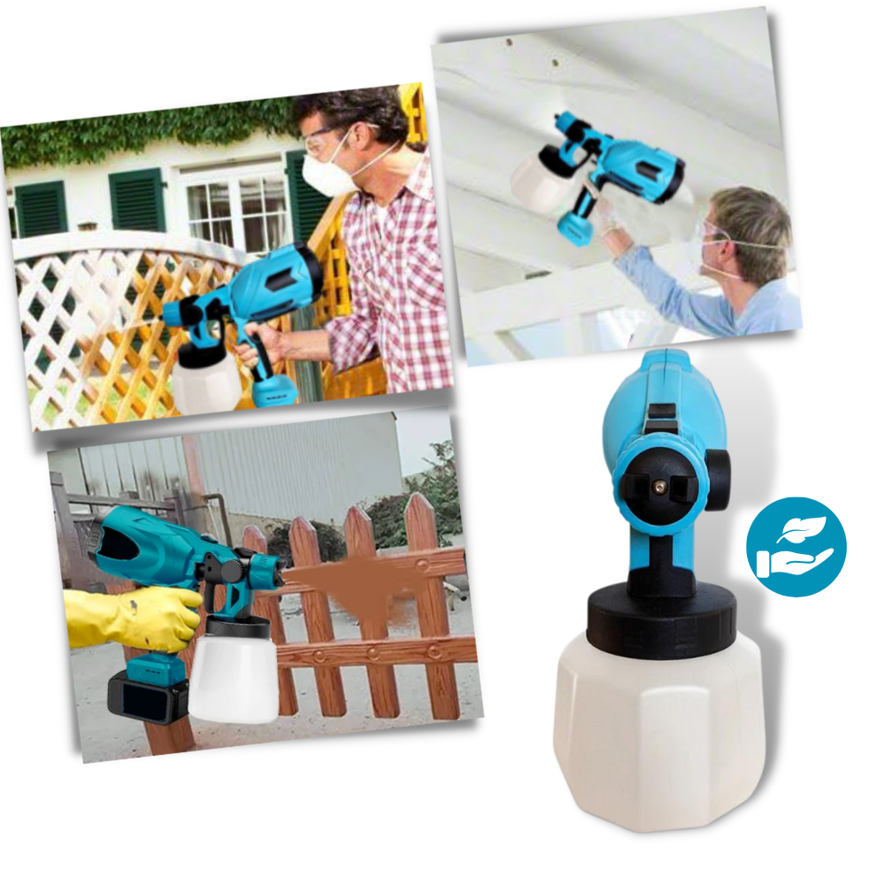 High-pressure Cordless Paint Sprayer Gun