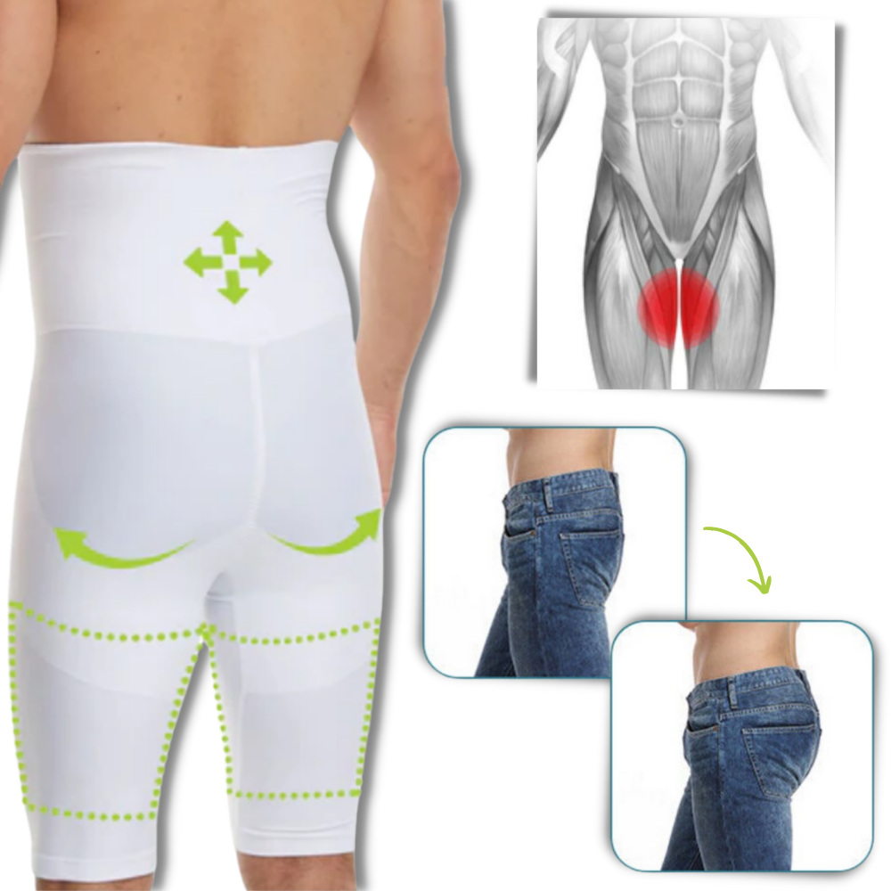 High waisted seamless slimming short