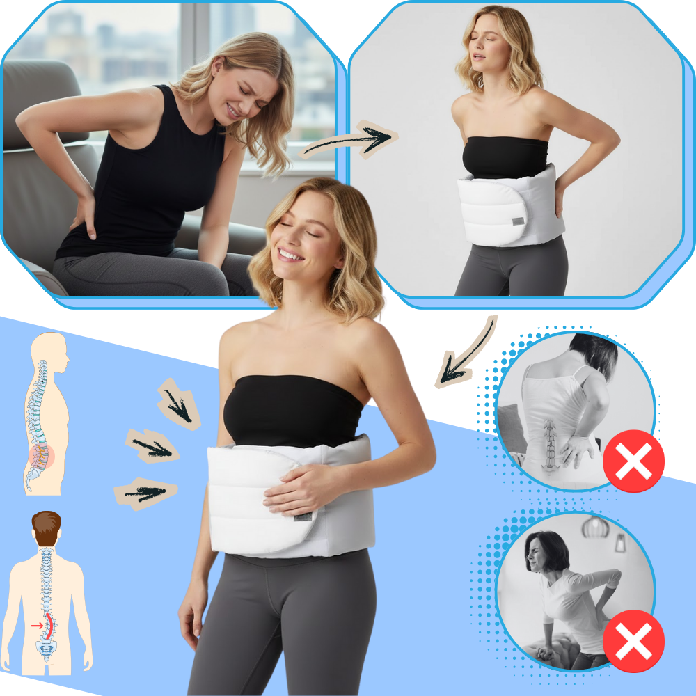 Ice Silk Back Support Brace