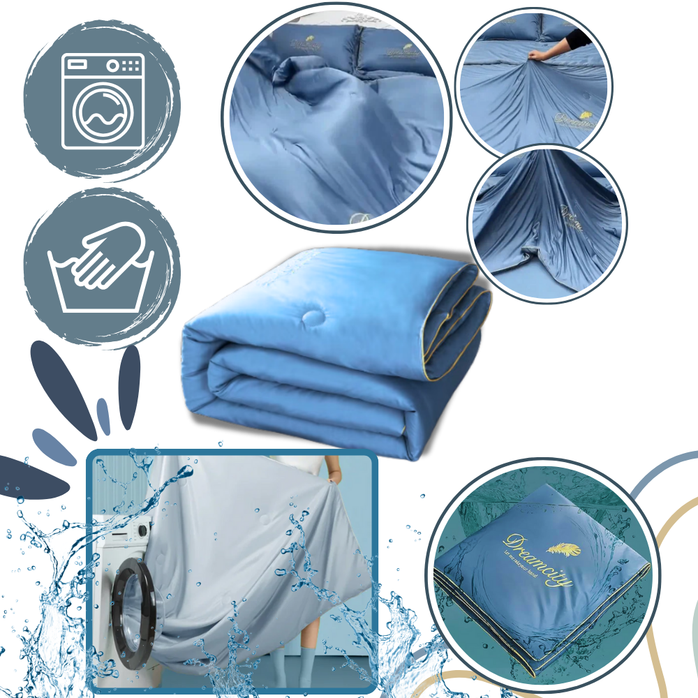Icy Silk Soft Linen Duvet Cover
