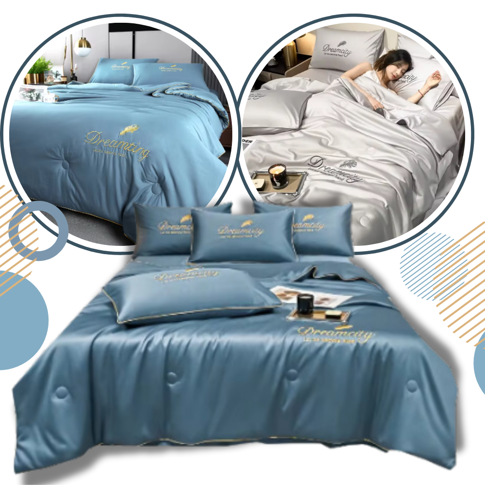 Icy Silk Soft Linen Duvet Cover