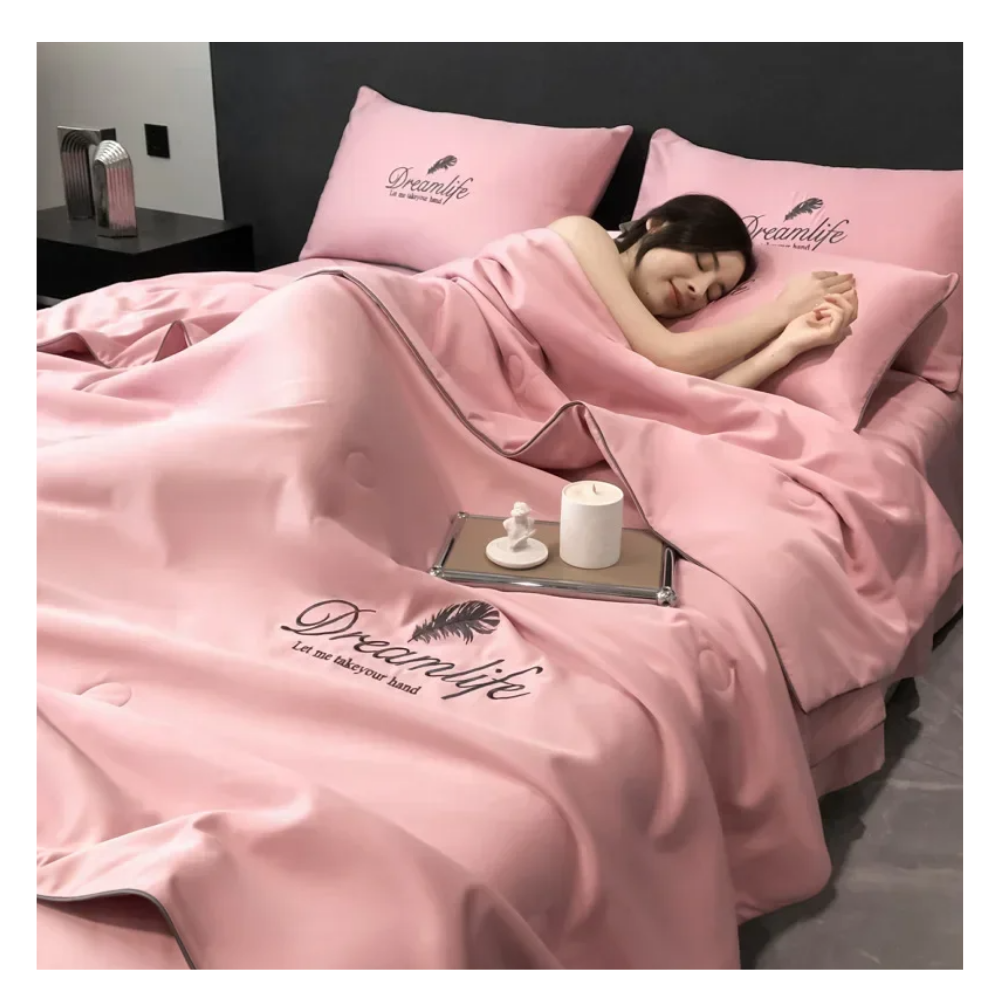 Icy Silk Soft Linen Duvet Cover