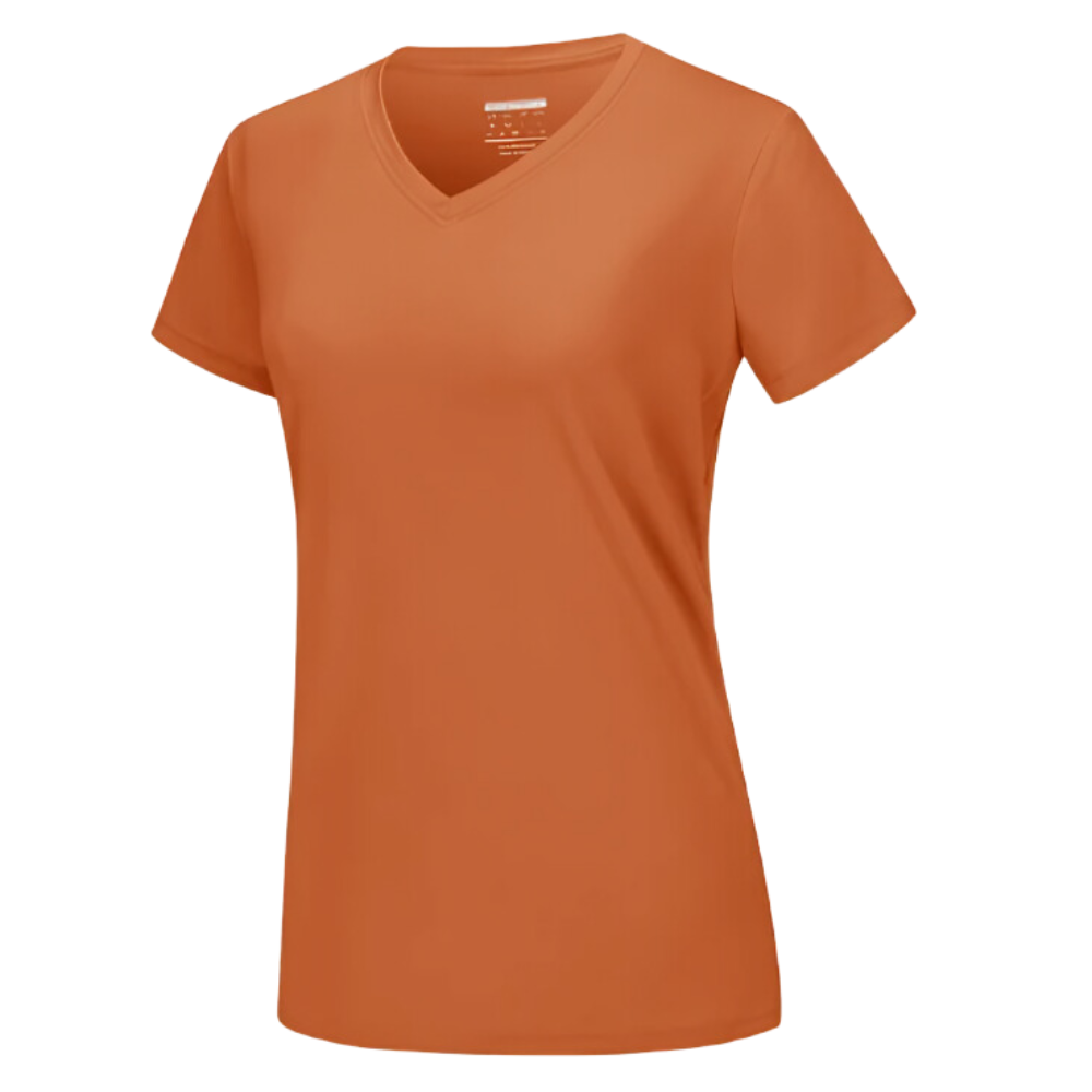Instant Cooling V-neck Shirts Women