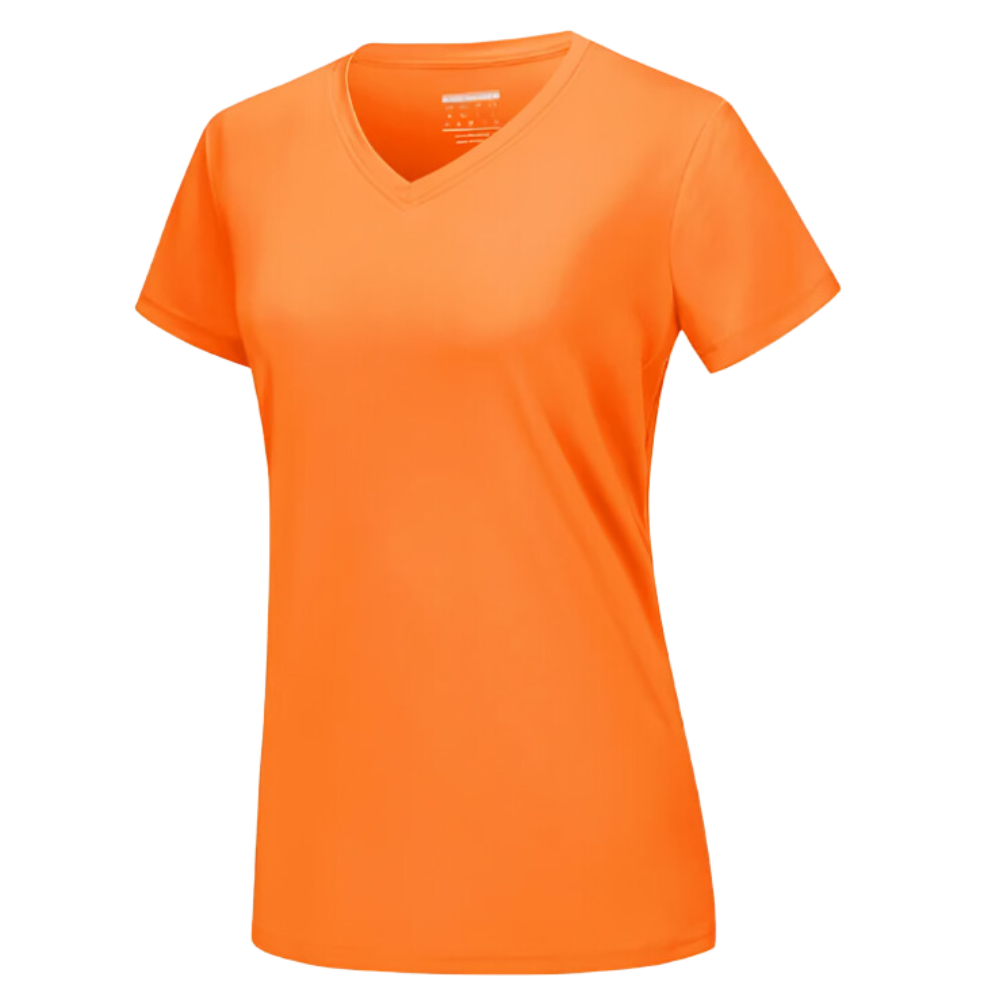 Instant Cooling V-neck Shirts Women