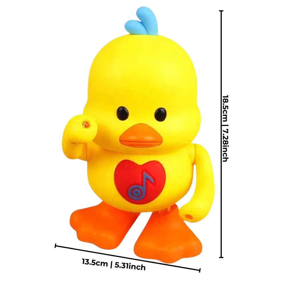 Interactive Light-Up Dancing Duck Toy