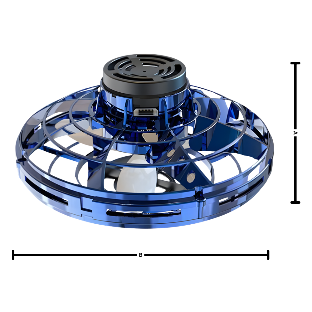 Launch The Fun UFO Mini Drone Spinner