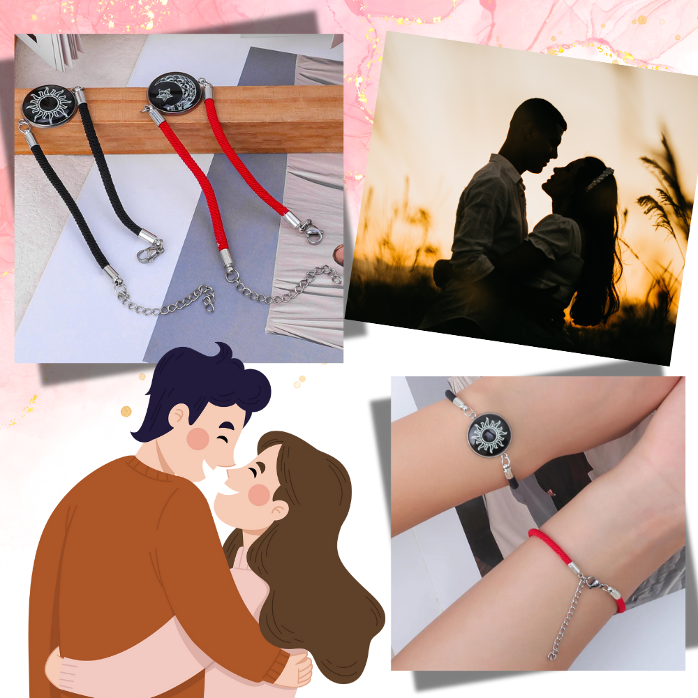 Light Activated Long Distance Bracelets