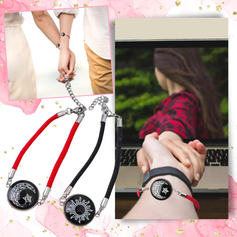 Light Activated Long Distance Bracelets