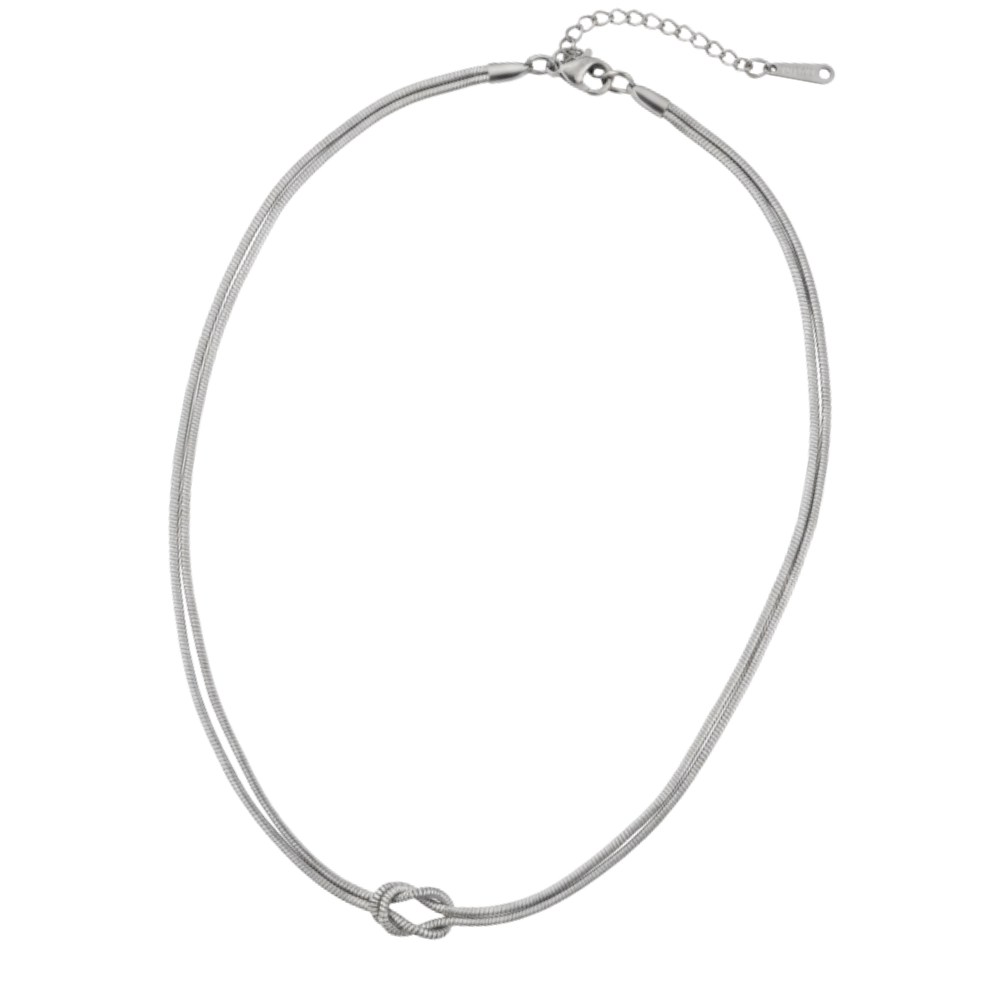 Love Knot Necklace & Bracelet